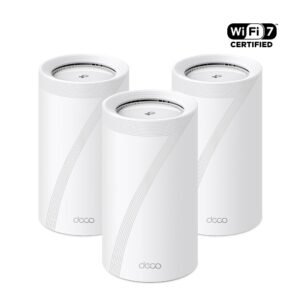 TP-LINK Deco BE85 BE22000 Tri-Band Whole Home Mesh WiFi 7 System