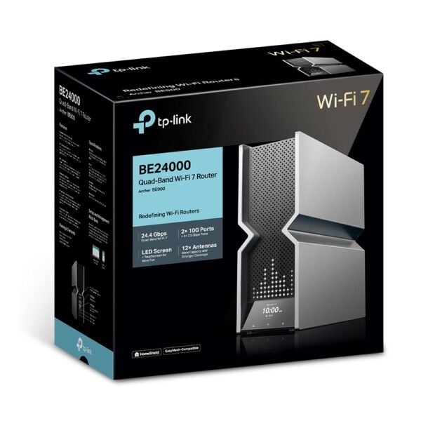 TP-Link Archer BE900 BE24000 Quad-Band Wi-Fi 7 Router - Image 4