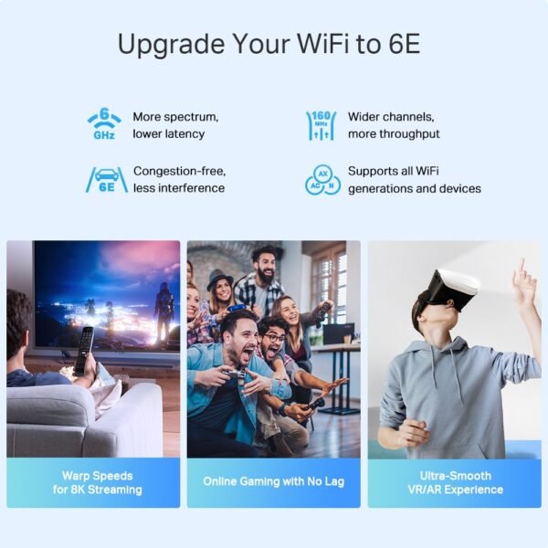 TP-LINK Deco XE75 Pro AX5400 Tri-Band Home Mesh WiFi 6E System - Image 4
