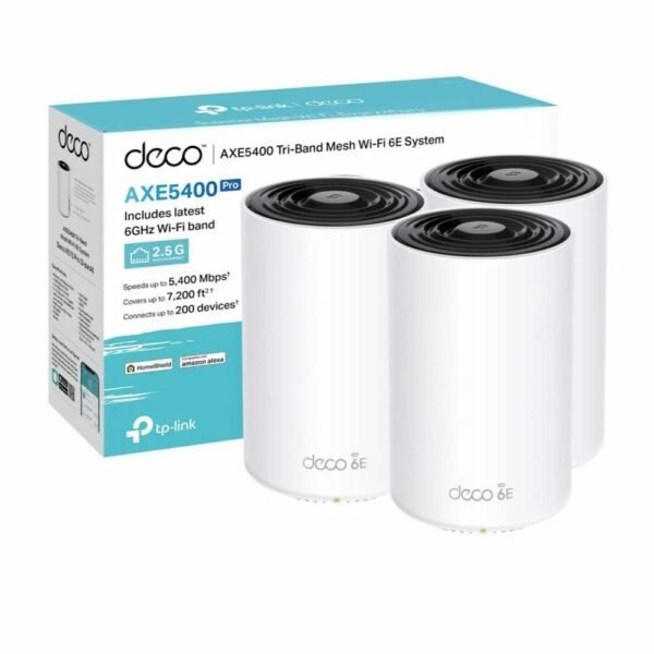 TP-LINK Deco XE75 Pro AX5400 Tri-Band Home Mesh WiFi 6E System - Image 9
